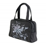 Embroidered Flower Pint - Tote Bag / Small - BG-D2B