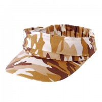 Visor Caps: Camouflage Polyester Convertible To Cap-Like - HT-4080A-DSRT