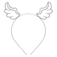 Headband: Angel Wings Rhinestones Headband